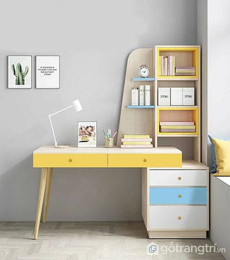 Latest Wooden Study Table Design Home Decor | Kids Study Table Design | Desk Setup | Interior Design home study room ideas - study room décor - study desk - study room design - study room - library room - book shelves - study desk décor - study desk ideas study table ideas - study room ideas - desk ideas - small study room ideas - library room ideas home library ideas - home library - home library rooms - home library design - book shelf kids desk ideas - book shelf ideas - kids desk area Kids Study Table Ideas, Study Table Design, Study Table Designs, Kids Study Table, Study Room Design, Home Decor Aesthetic, Kids Interior Room, Study Room Decor, Furniture Design Living Room