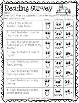 Here is another {FREE} reading survey for the primary grades. The teacher can do this with the students (especially for K) or individually. Reading surveys help you get a good grasp of where student's are at in their reading journey. This can be used at the beginning, middle or end of the year! Reading Attitude Survey, Reading Interest Inventory, Reading Inventory, Reading Interest Survey, Student Interest Survey, Reading Survey, Reading Photos, Intermediate Reading, Interest Inventory