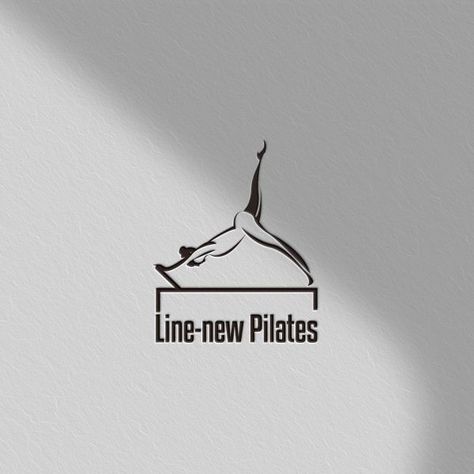 Pilates Studio Logo Design, Pilates Logo Design, Pilates Images, Pilates Logo, Logo L, Identity Design Logo, Pilates Studio, Yoga Art, Studio Logo