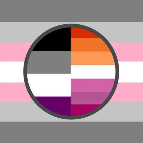 The flags are Asexual, Demigirl,& Lesbian Character Planning, Demi Girl, Lgbt Memes, Lgbtq Flags, Flag Icon, Cute Profile, Non Binary, Cute Profile Pictures, Profile Pic