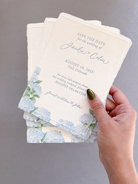 Blue Hydrangea Wedding, Light Blue Wedding, Hydrangeas Wedding, Something Blue Wedding, Blue Themed Wedding, Now Booking, Future Wedding Plans, Blue Wedding Invitations, Save The Date Invitations