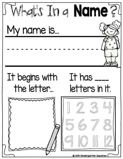 Counting Worksheets For Kindergarten Free | Worksheet For Kindergarten Names, Preschool Names, Name Practice, Kindergarten Readiness, Name Activities, Kindergarten Writing, Beginning Of School, Kindergarten Reading, Teaching Kindergarten