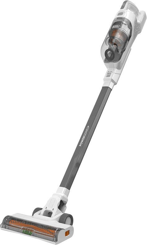 BLACK+DECKER POWERSERIES+ 20V MAX Cordless Vacuum, LED Floor Lights, Autosense Technology, For Multi-Surfaces (BHFEA520J), White Led Floor Lights, Hand Vacuum, Best Vacuum, Vacuum Accessories, Led Floor, Stick Vacuum, Easy Hair, Cordless Vacuum, Handheld Vacuum