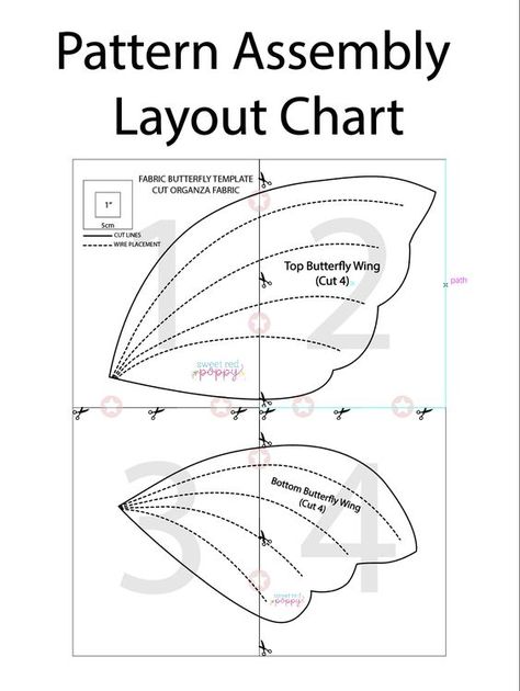 Giant Organza Butterfly Template and Tutorial Fabric Butterfly Diy, Organza Butterfly, Free Paper Flower Templates, Giant Flowers Diy, Giant Butterfly, Diy Fleur, Ribbon Crafts Diy, Butterfly Template, Diy Butterfly