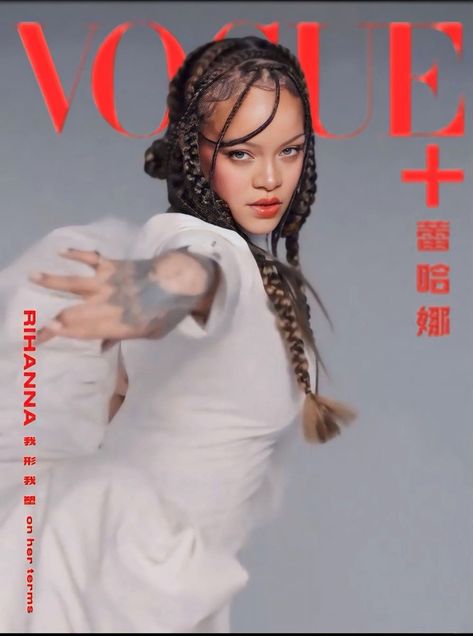 Badgal ☈odo on X: "Rihanna for Vogue China. https://t.co/Z7v4yd11v6" / X Rihanna Photoshoot Vogue, Vogue China Cover, Rihanna Lui Magazine, Rihanna Braids, China Vogue, Rihanna Photoshoot, Rihanna Vogue, Rihanna Fashion, Rihanna Cover