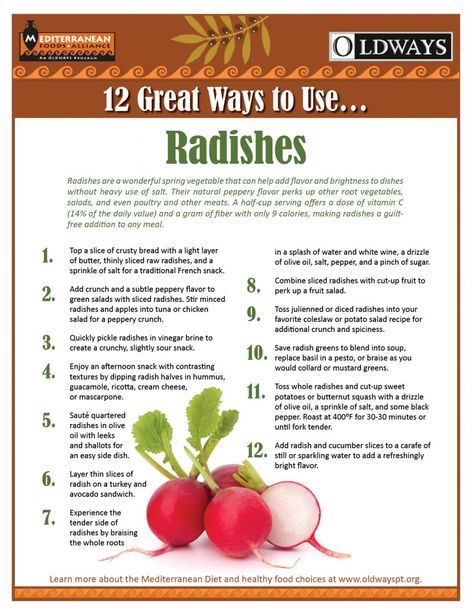 Mediterranean Pyramid, Benefits Of Radishes, Radishes Benefits, Health Benefits Of Radishes, Yummy Vegetables, Vegetable Benefits, Zone Diet, Radish Recipes, Kitchen Help