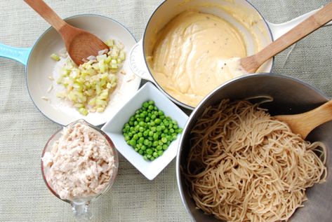 Tuna Tetrazzini from @Zestuous Cheesy Tuna Helper, Tina Casserole Tuna Noodle, Tuna Noodle Casserole Food Network, Grown Up Tuna Casserole, Tuna Tettrazini, Canned Tuna Recipes, Healthy Tuna, Fresh Tuna, Tuna Recipes