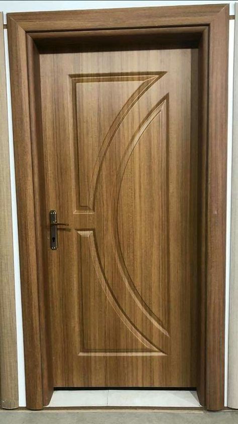 Latest Door Design, Pintu Ganda, Design For House, Flush Door Design, Modern Wooden Doors, Flush Door, House Main Door Design, Single Door Design, Door Design Photos