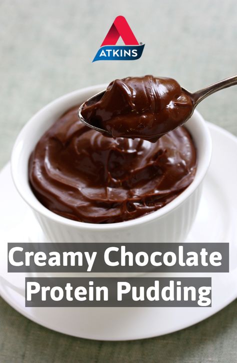 If the blender you got for your wedding has been collecting dust, now is its time to shine!  Explore this and 1,600+ #lowcarb and #keto recipes at www.atkins.com/recipes Recipes Using Atkins Shakes, Atkins Shake Recipe, Keto Protein Pudding Recipe, Atkins Induction Recipes, Atkins Dessert Recipes, Atkins Shake Recipe Blenders, Atkins Snacks Phase 1, Atkins Coffee Shake, Atkins Protein Shake