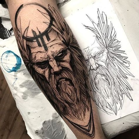 Viking Tattoos Ideas, Runes Tattoo, Tattoos Ideas For Men, Viking Tattoos For Men, Hades Tattoo, Scandinavian Tattoo, Viking Tattoo Symbol, Viking Tattoo Sleeve, Rune Tattoo