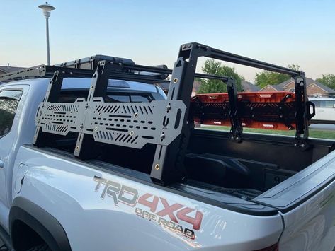 Tacoma Bed Rack, Overland Tacoma, 2005 Toyota Tacoma, Bed Side Rails, Bed Rack, Bed Cap, Tacoma Truck, Tacoma 2005, Truck Mods