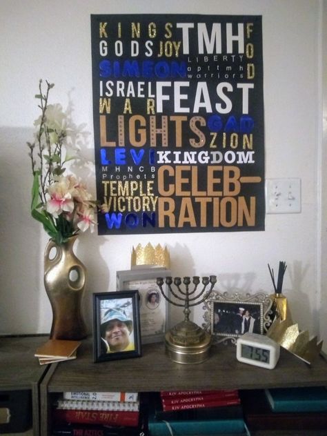 Feast Of Dedication Decorations, Feast Of Dedication, Hanukkah Crafts, Bible Art, Emotional Intelligence, Hanukkah, Art Work, Light Box, Bible