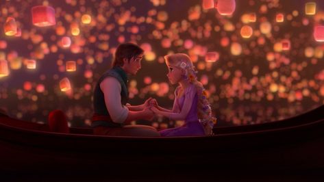 "Tangled" Is The Most Beautiful Disney Movie, And Here's The Proof Tangled Lantern Wallpaper, Disney Çiftleri, Rapunzel Y Flynn, Best Disney Songs, Tangled Lanterns, Disney Amor, 컴퓨터 배경화면, Sf Wallpaper, Tangled Wallpaper