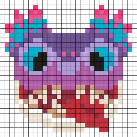 Klombo From Fortnite Perler Bead Pattern | Bead Sprites | Characters Fuse Bead Patterns Perler Beads Fortnite, Fortnite Perler Beads, Fortnite Perler Bead Patterns, Fortnite Crafts, Fortnite Pixel Art, Cross Stitch Games, Pokemon Cross Stitch Patterns, Pokemon Cross Stitch, Kandi Cuffs