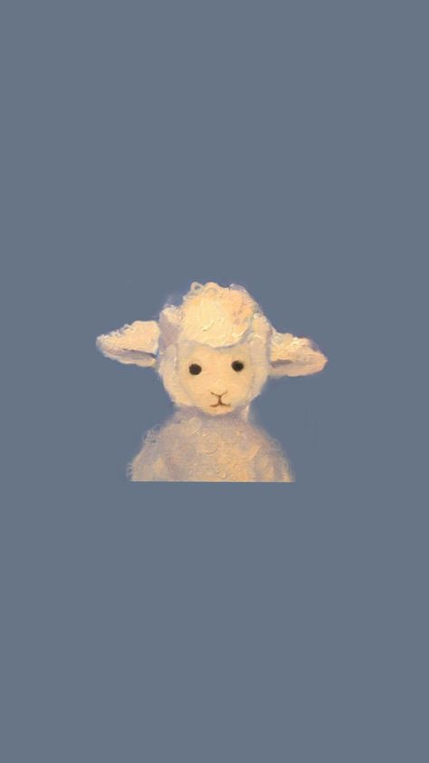 Lamb Aesthetic Wallpaper, Kuzu Wallpaper, Cute Lamb Wallpaper, Sheep Wallpaper Aesthetic, Cute Sheep Wallpaper, Sheep Background, Sheep Aesthetic, Lamb Wallpaper, Sheep Wallpaper