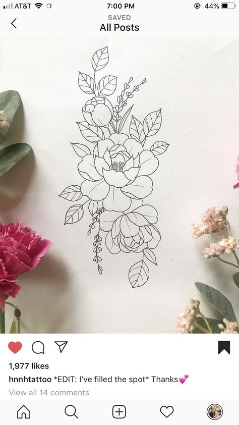 Camilia Flower Tattoo Design, Camelia Flower Tattoo, Camellia Flower Tattoo, Floral Drawing Design, Beloved Tattoo, Flower Tattoo Meanings, Botanical Line Drawing, Dot Tattoos, Flower Meanings