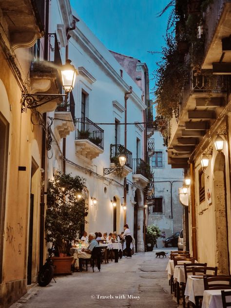 The 19 Best Restaurants in Ortigia in 2024 (+ Map) - Travels With Missy Ortigia Sicily, Sicily Aesthetic, Sicily Map, Sicily Beach, Sicily Summer, Syracuse Sicily, Best Places In Europe, Things To Do In Italy, Stunning Architecture