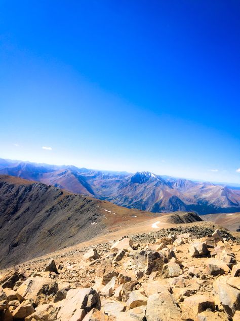 Standing on Mt. Elbert, Colorado. Mount Elbert is the highest summit in the state of Colorado. Colorado 14ers, Mount Elbert, Travel Colorado, Leadville Colorado, Colorado Girl, Road Trip To Colorado, Colorado Trip, Colorado Plateau, Hiking Adventures