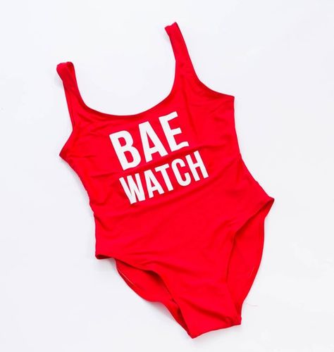 One Piece Letter, Bae Watch Swimsuit, Custom Swimsuits, Sports Swimsuits, Bae Watch, Beach Suit, Sport Bikinis, Beach Bathing Suits, Women Swimsuit