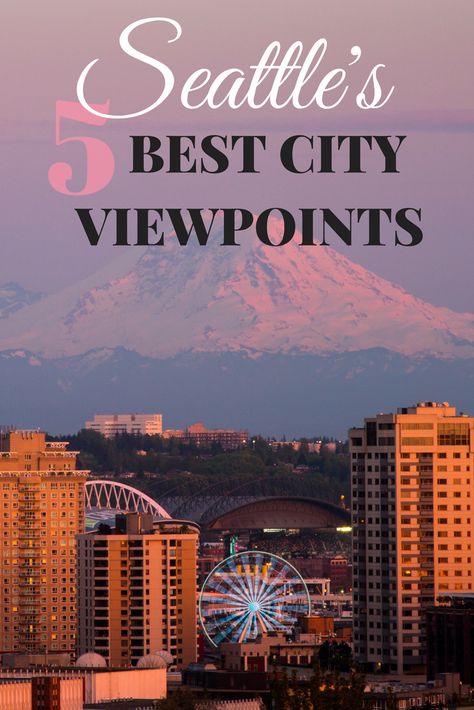 The 5 best city viewpoints in Seattle | Tracie Travels - Discover the 5 best #viewpoints in #Seattle for grand #city views! Get travel tips and #photography tips for each spot! #photographytips #traveltips #scenic #landscapes #bestview Space Needle Seattle Photography, Seattle Summer, Pnw Travel, Seattle Vacation, Seattle Photography, Washington State Travel, Seattle Travel, Do Not Enter, Best City