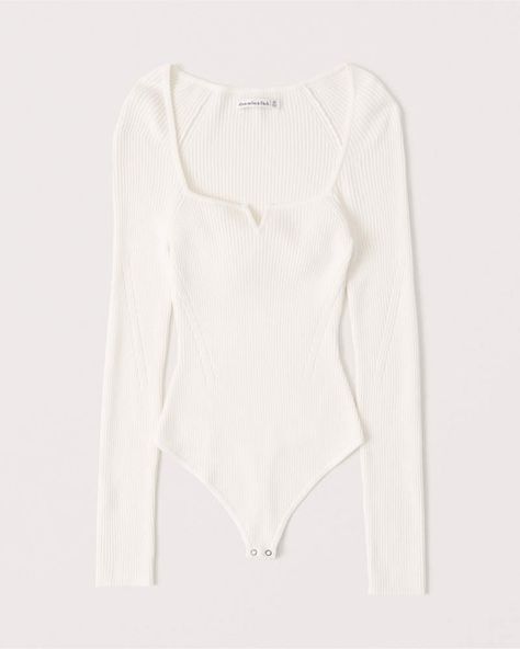 Long Sleeve Bodysuit Women, High Neck Bodysuit, Scoop Neck Bodysuit, Bodysuit Blouse, Square Neck Bodysuit, Cutout Bodysuit, American Clothing, White Bodysuit, Short Sleeve Bodysuit