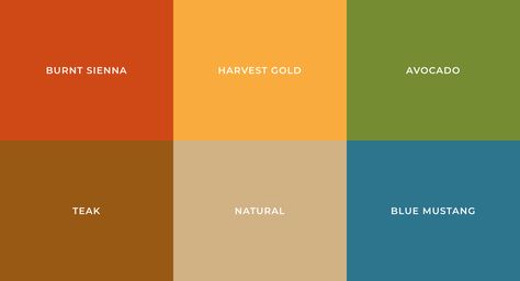 Most popular colors defining each decade- the 20st into the 21st century Vintage Colour Palette, Retro Color Palette, Earthy Color Palette, Green Colour Palette, Color Palate, Color Palette Design, Popular Colors, Color Inspo, Earthy Colors