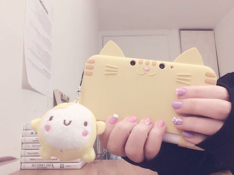 My 3ds xl ^__^ Nintendo 3ds Xl Aesthetic, 3ds Xl Aesthetic, 3ds Aesthetic, Games Setup, Girly Games, Kawaii Games, Otaku Room, Nintendo 3ds Xl, Ds Games