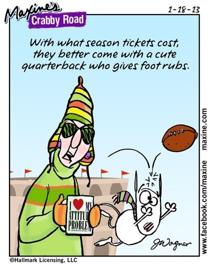 Maxine on football Artsy Boy, Happy Super Bowl Sunday, Super Bowl Party, Super Bowl Sunday, Superbowl Party, Timeline Photos, Bones Funny, Out Loud, Super Bowl