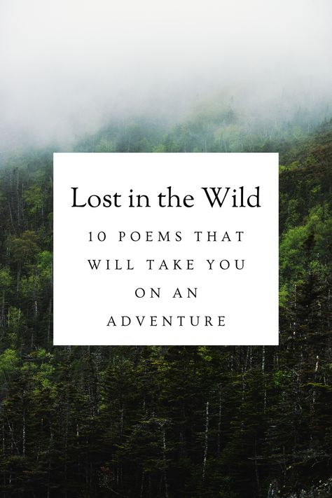 Adventure Poems Short, Life And Nature Quotes, Poems Of Nature, Wilderness Quotes Nature, Poems About The Forest, Nature Poetry Short, Wild Quotes Nature, Nature Poems Short, Nature Poems Poetry