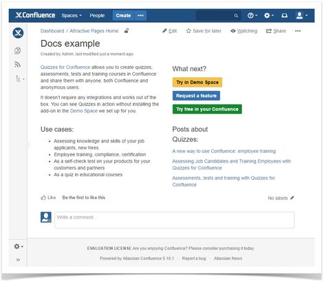 How to make your Confluence pages more attractive | StiltSoft Page Setup, Project Management Tools, Sketch Inspiration, What Next, Training Courses, How To Make Your, Project Management, Page Design, Assessment