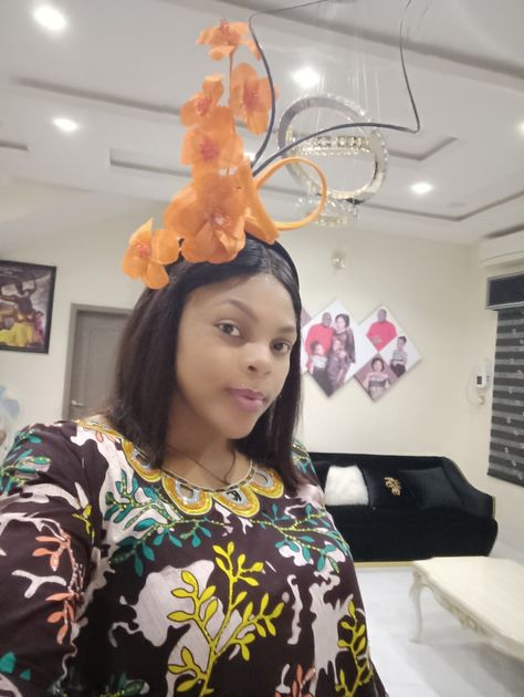 Handmade in Nigeria by FeSe Millinery Love You Images, Fascinator Hats, Make And Sell, Burnt Orange, Fascinator, Silk, Orange, Hats, Quick Saves