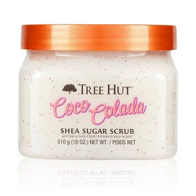 Tree Hut Coco Colada, Coco Colada, Coconut Body Scrubs, Shea Sugar Scrub, Exfoliating Body Scrub, Sugar Body Scrub, Natural Exfoliant, Sugar Body, Exfoliating Scrub