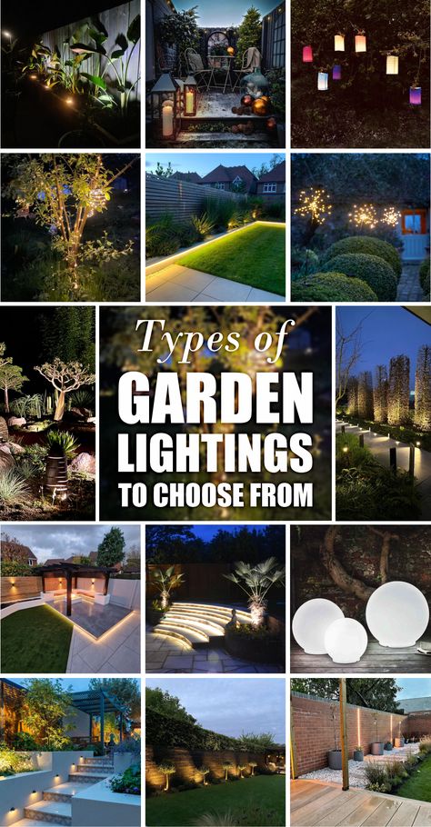 Outdoor Lawn Lighting Ideas, Lights For Flower Beds, Garden Bed Lights, Garden Border Lighting, Backyard Landscape Lighting, Raised Bed Lighting Garden Ideas, Raised Garden Beds With Solar Lights, Garden Lights, Garden Pool Design