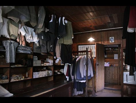 Tailor's Shop Victorian Tailor Shop, Tailor Shop Aesthetic, National History Museum, Silk Moth, Skulduggery Pleasant, Morning Glories, Shop Aesthetic, Character Aesthetics, Tailor Shop