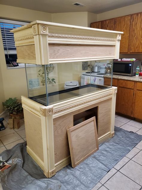 75 Gallon Aquarium Stand, 75 Gallon Aquarium, Fish Tank Cabinets, Aquarium Stands, Tung Oil Finish, Fish Tank Stand, Fun Decorations, Tank Stand, Aquarium Stand