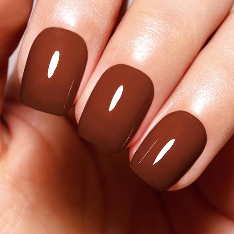 Amber Brown Gel Nail Polish 15ML Jelly Deep Brown Translucent Color UV/LED Soak Off Gel Polish Nail Art Starter Manicure Salon DIY at Home 1Pcs Vernis Semi Permanent, Amber Brown, Led Nail Lamp, Nail Art Kit, Clear Nails, Soak Off Gel, Deep Brown, Nail Gel, Pedicure Nails