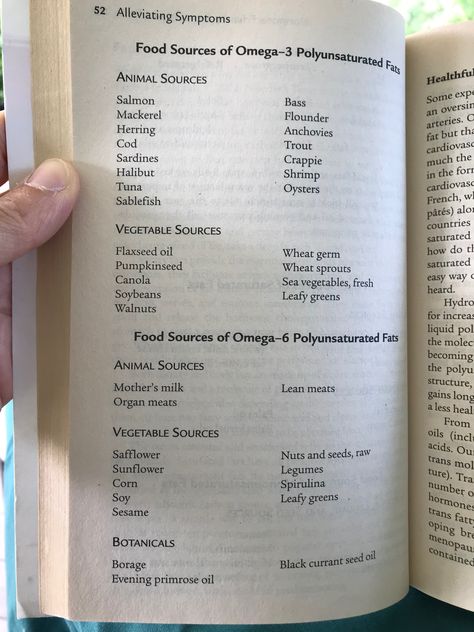 Omega-3 and Omega-6 Polyunsaturated fat list Monounsaturated Fats List, Polyunsaturated Fats List, Omega 6 Foods To Avoid, Omega 6 Foods, Nutrition Learning, Fat Free Diet, Omega 3 Foods, Endo Diet, Zdrava Hrana