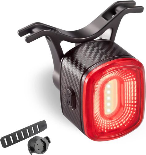 ROCKBROS Smart Bike Tail Light for Night Riding Brake Sensing Bicycle Rear Lights USB Rechargeable IPX6 Waterproof Bright LED Bike Light 260mah Cycling Safety Road BikeTaillight Accessories 4 Modes Safety Road, Bike Gadgets, Bike Tail Light, Bike Lights Led, Night Riding, Bike Light, Road Safety, Bike Lights, Tail Light