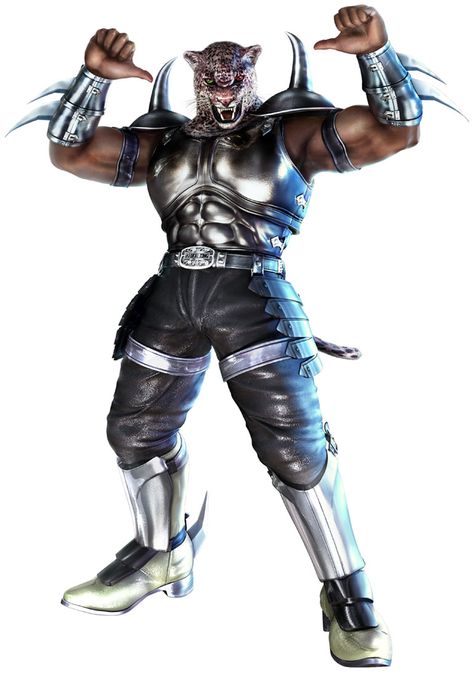 Armor King - Tekken 6: Bloodline Rebellion King Tekken, Tekken Characters, Armor King, Jaguar Mask, Tekken Wallpaper, Retro Games Poster, Sak Yant Tattoo, Tekken 7, Bandai Namco Entertainment