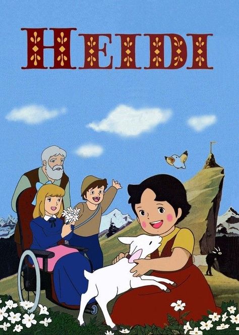 Heidi Cartoon, 80s Cartoon Shows, Old Cartoon Shows, Cartoons 80s 90s, Cartoon Vintage, Retro Anime, Childhood Movies, 80s Cartoon, 90s Cartoons