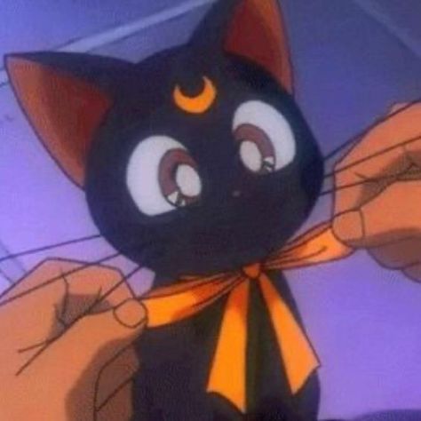 Sailor Moon Aesthetic Icon, Moon Aesthetic Icon, Spotify Profile, Sailor Soldiers, Sailor Moon Cat, Sailor Moon Screencaps, Luna And Artemis, Sailor Moon Luna, Moon Icon