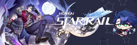 Credits to the makers of the art ) Discord Header, Banner Discord, Honkai Star Rail, Star Rail, Banners, Art