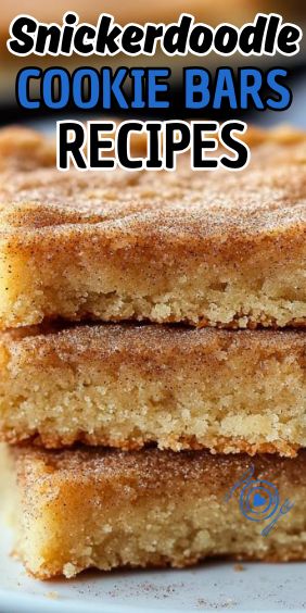 Easy Snickerdoodle Cookie Bars Snickerdoodle Cookie Bars, Snickerdoodle Bars Recipe, Snickerdoodle Desserts, Snickerdoodle Cookies Easy, Snickerdoodle Bars, Snickerdoodle Cookie, Snickerdoodle Recipe, Easy To Make Desserts, Cookie Bar Recipes