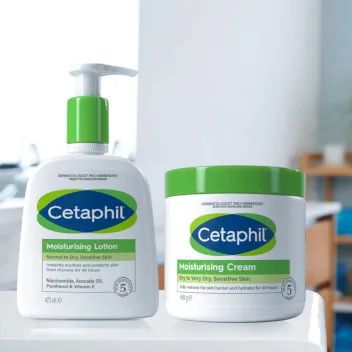 Cetaphil Moisturizing Cream vs Lotion: Which version of this popular moisturizer is best for your skin in 2023? Let's compare and find out. Cetaphil Moisturizing Cream, Vs Lotion, Recommended Skin Care Products, Gentle Skin Cleanser, Hydrating Moisturizer, Sensitive Skin Care, Dry Sensitive Skin, Moisturizing Cream, Skin Cleanser Products