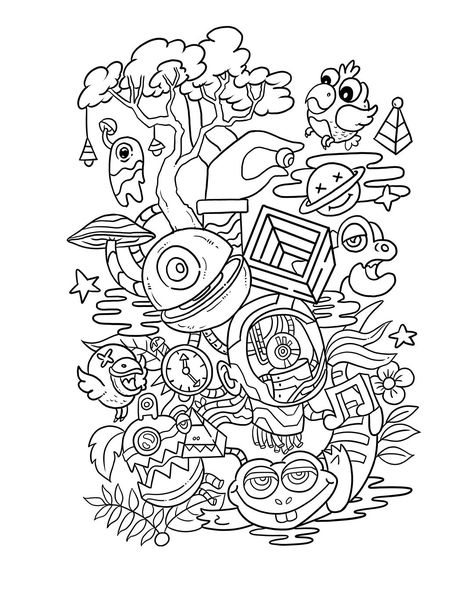 line art Doodle Tshirt Design, Doodle Tshirt, Digital Line Art, My Imagination, Doodle Designs, Tshirt Design, Line Art, You Think, Cotton Tshirt