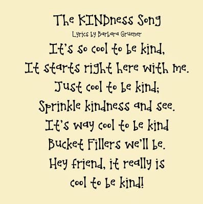 Sing this little ditty to the music from the chorus of Cruel to be Kind or with the hand jive in your caring classroom. We're giving the kids glow-in-the-dark wristbands that inspired this little song during Character Counts! Week. Kindness Poem, Peaceful Classroom, Kindergarten Enrichment, Cruel To Be Kind, Assembly Ideas, Character Lessons, Hand Jive, Bucket Filler, Music Teaching Resources