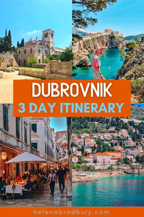 Day Trips From Dubrovnik, 3 Days In Dubrovnik, Dubrovnik Croatia Things To Do, Things To Do In Dubrovnik Croatia, Dubrovnik Itinerary, Lokrum Island, Croatia Itinerary, Porto Travel, Croatia Vacation