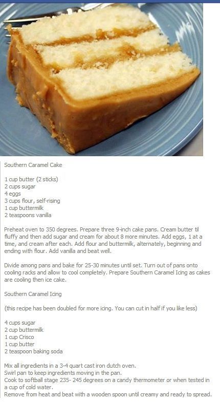 Southern Caramel Cake, Caramel Cake Recipe, Caramel Cake, Monkey Bread, Pound Cake Recipes, Homemade Cakes, Yummy Cakes, Popsicles, Just Desserts