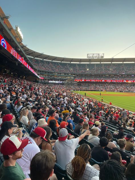 angels baseball | crowd | baseball | mlb | large | people | fans Sports Fan Aesthetic, Baseball Project, Los Angeles Angels Baseball, Angels Baseball, High Vibes, Los Angeles Angels, Baseball Games, Mlb Baseball, Sports Fan