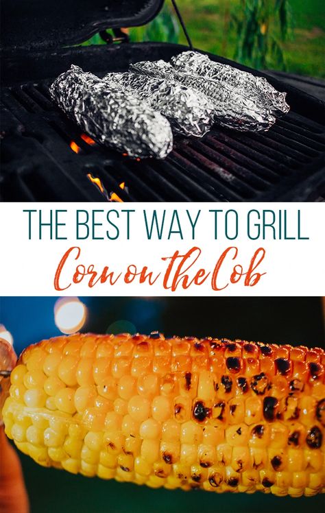 Grilled Corn On Cob, How To Grill Corn, Grilling Corn, Grill Corn On The Cob, Cooking Ribs, Grill Corn, Bbq Corn, Cook Corn, Cooking Mama